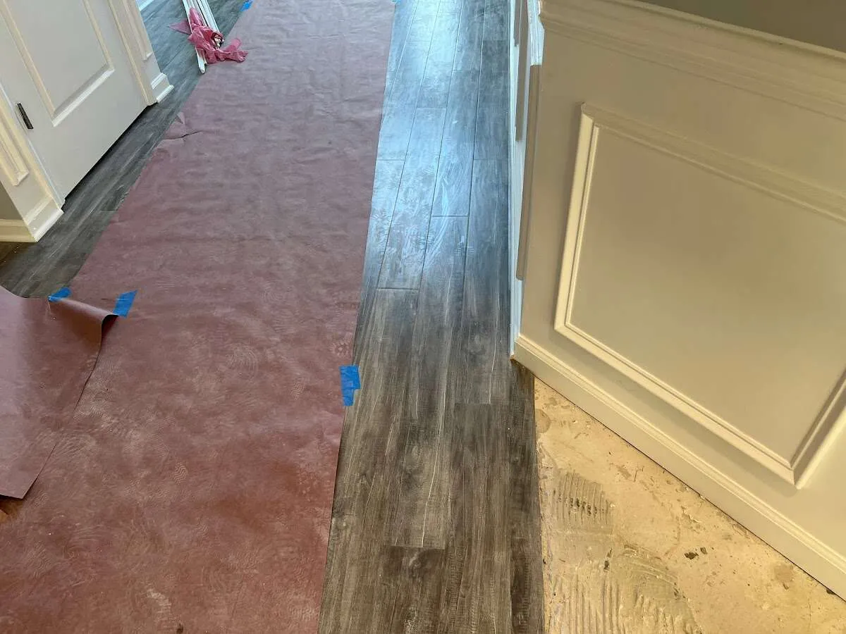 Completed marble shower restoration in Columbia